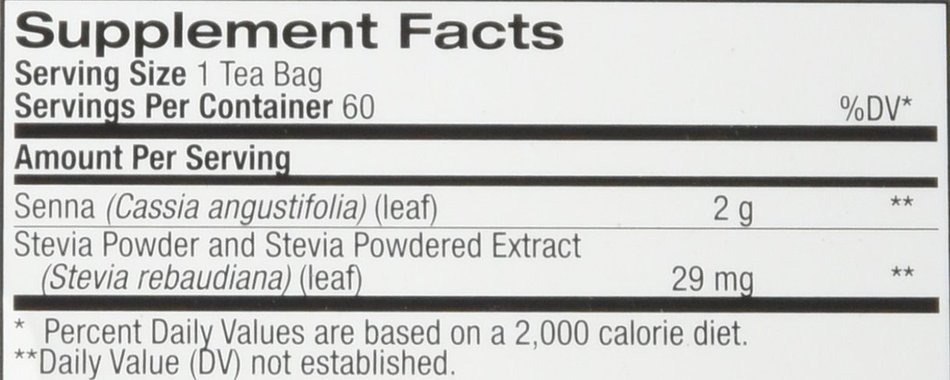 SUPER DIETER'S TEA APRICOT 60 Tea Bags Net Wt 5.26 oz./150 g N2