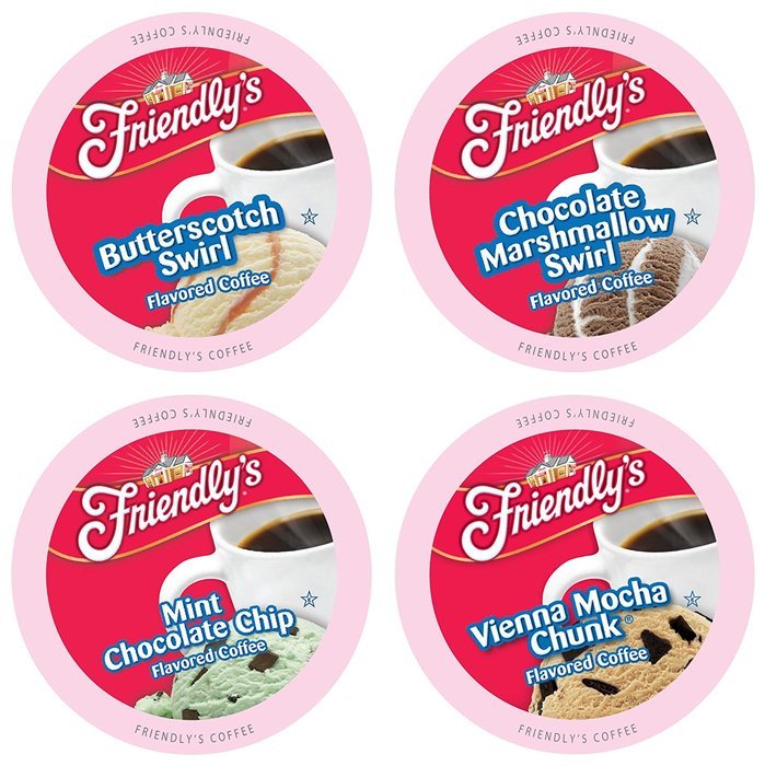 Friendly's Single-Cup Coffee for Keurig K-Cup Brewers, Peppermint Stick, 40 Count N2