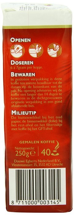 Douwe Egberts Aroma Rood Ground Coffee, 8.8-Ounce Packages (Pack of 3) N7