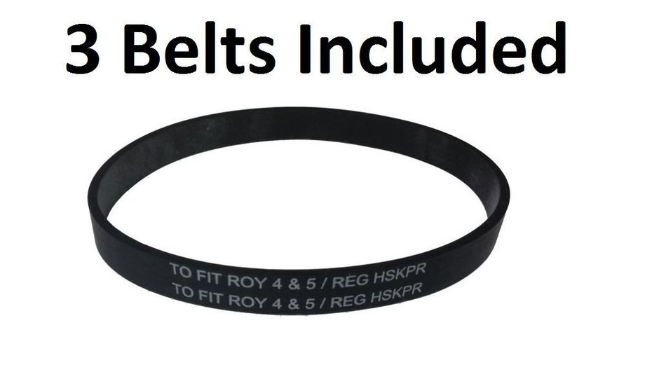 Vacuum Belts for Carpet Pro Vacuums CPU1 / CPU2 3 Pack