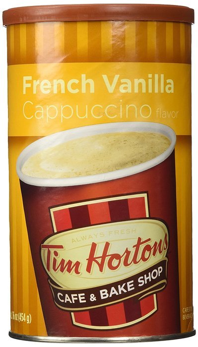 Tim Horton's Instant Cappuccino, French Vanilla, 16 Ounce
