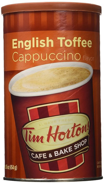 Tim Horton's Instant Cappuccino, French Vanilla, 16 Ounce N3