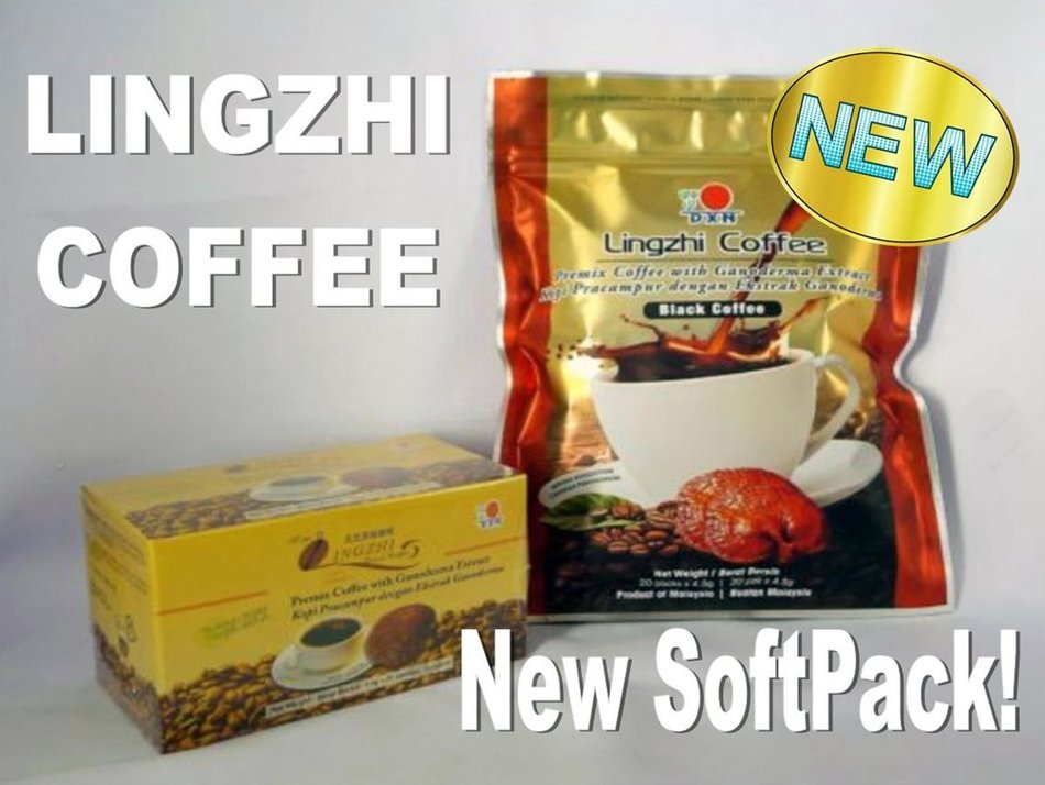 DXN Lingzhi Black Coffee with Ganoderma