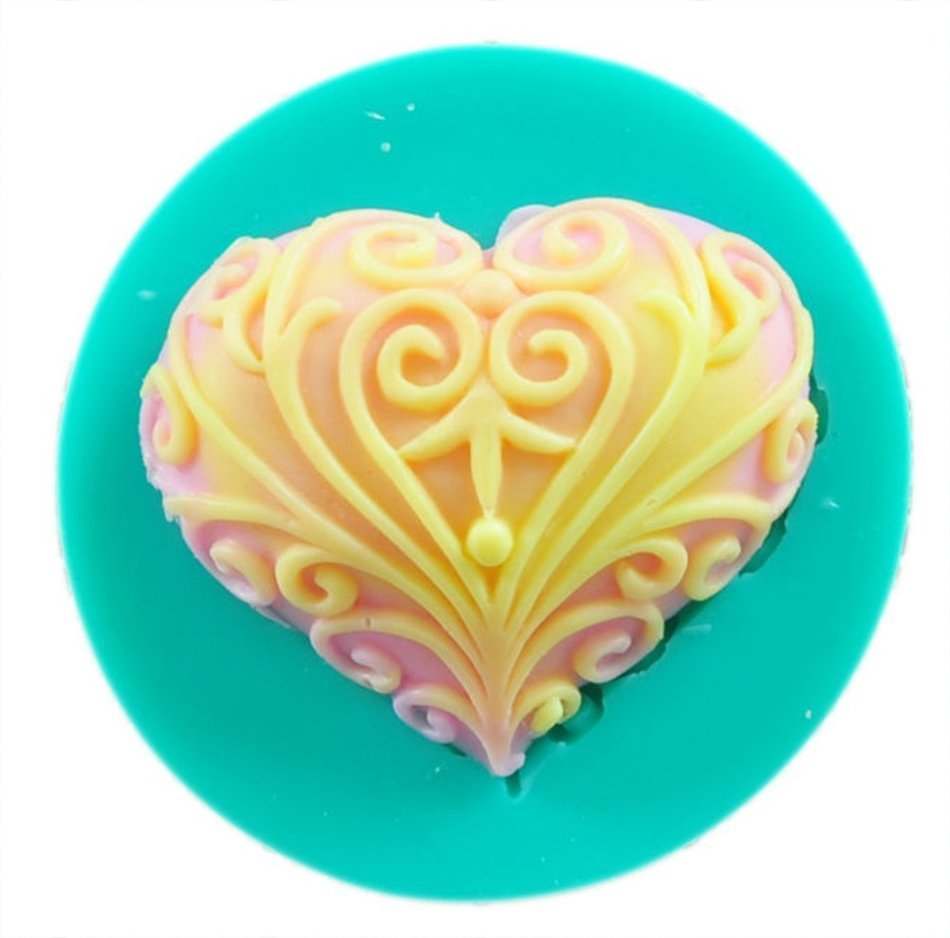 AmaranTeen - Easy to clean soft silicone Love mold,Fondant Cake