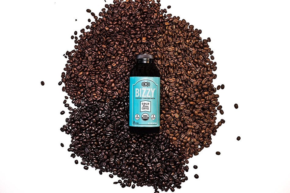 Bizzy Cold Brew Coffee Concentrate - 6 Servings - USDA Organic N9