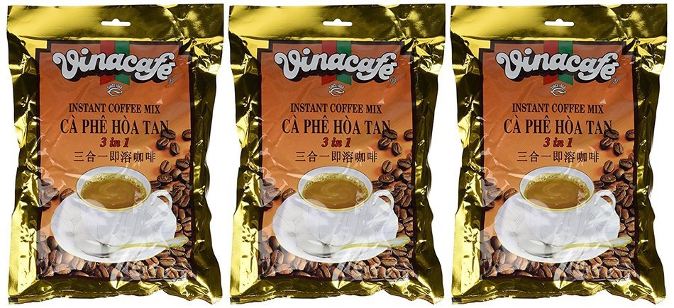 Vinacafe 3 in 1 Instant Coffee Mix, 20 Sachets (Pack of 3) N2