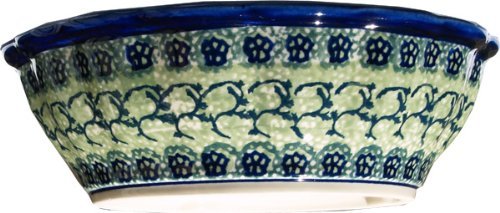 Polish Pottery Scalloped Bowl N3