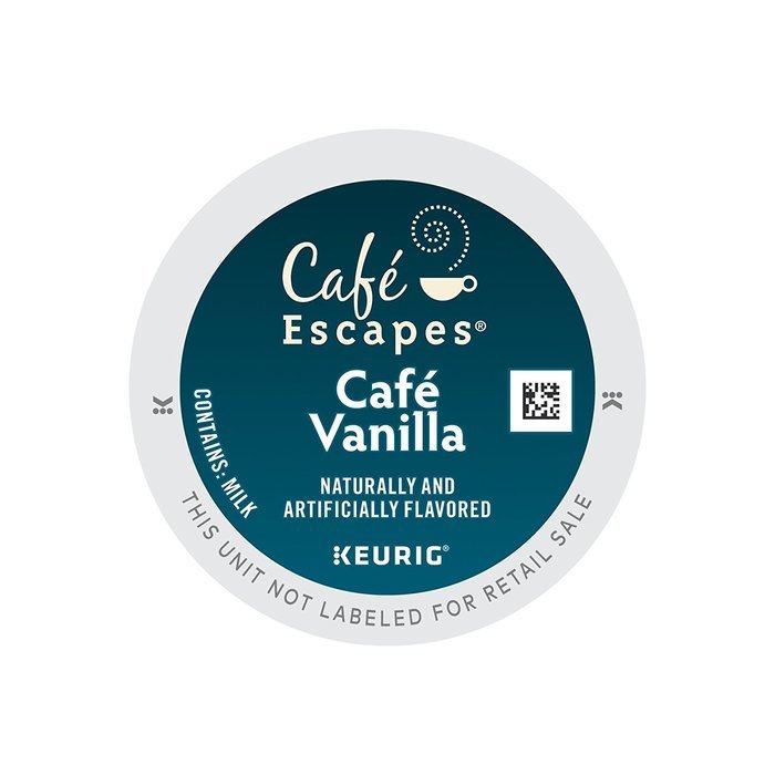 Caf&eacute; Escapes Vanilla Keurig K-Cups Coffee, 12 Count
