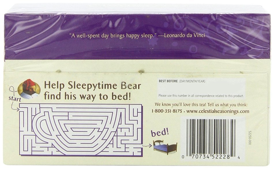 Celestial Seasonings Sleepytime Kids Tea, Goodnight Grape, 20 Count N3