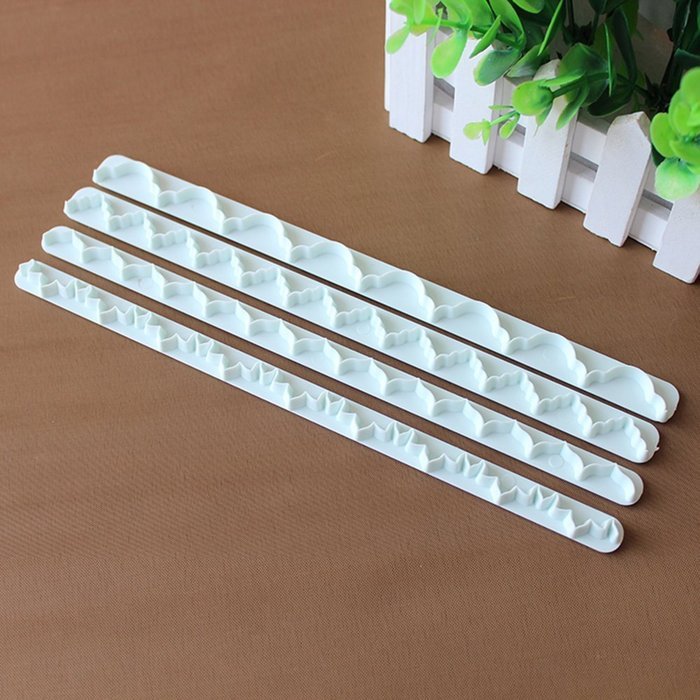 Beauty Clubs 4PCS Cake Cookie Fondant Mold Tools N3