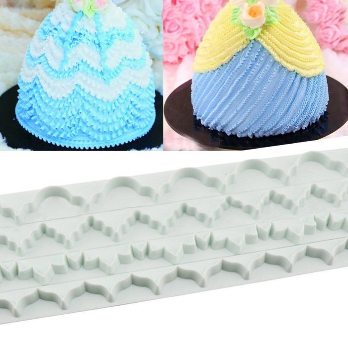 Beauty Clubs 4PCS Cake Cookie Fondant Mold Tools N6