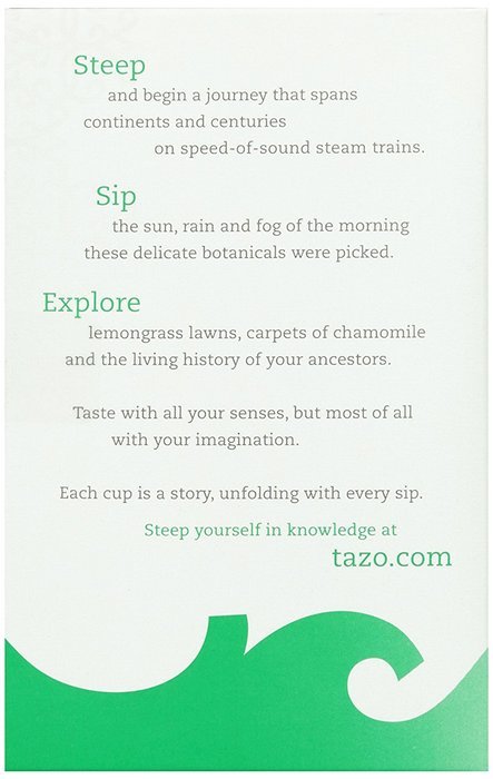Tazo Tea, Refresh Mint, Tea Bags, 20 ct N3