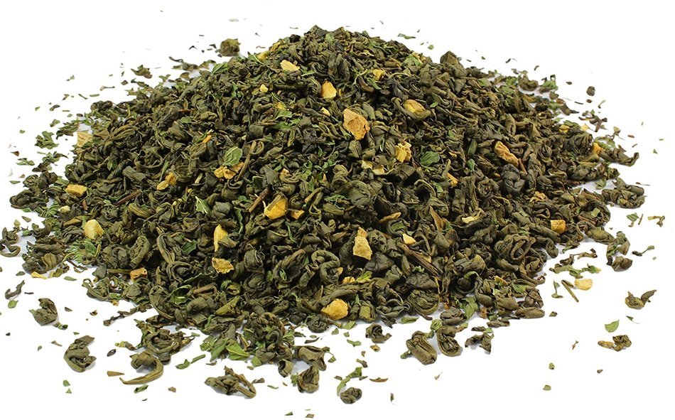 Pinhead Rolled Gunpowder Green Tea One Pound, Pinhead Rolled Loose Leaf Gunpowder Green Tea, One Pound N8