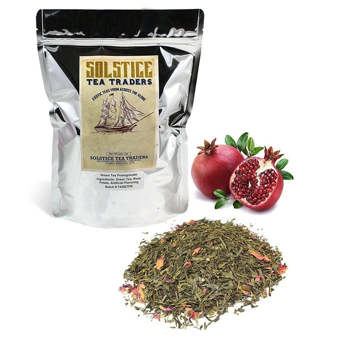 Pinhead Rolled Gunpowder Green Tea One Pound, Pinhead Rolled Loose Leaf Gunpowder Green Tea, One Pound N19