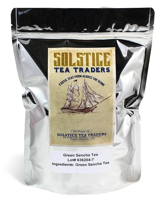 Pinhead Rolled Gunpowder Green Tea One Pound, Pinhead Rolled Loose Leaf Gunpowder Green Tea, One Pound N33