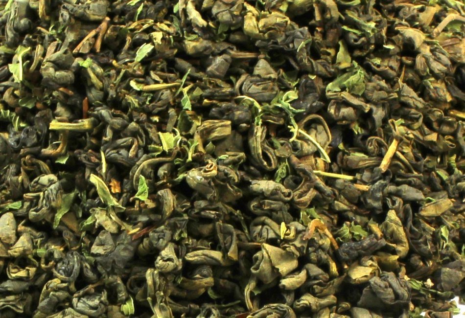 Pinhead Rolled Gunpowder Green Tea One Pound, Pinhead Rolled Loose Leaf Gunpowder Green Tea, One Pound N41