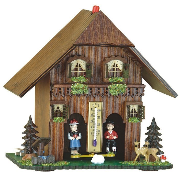 Exclusive German Black Forest weather house TU 828
