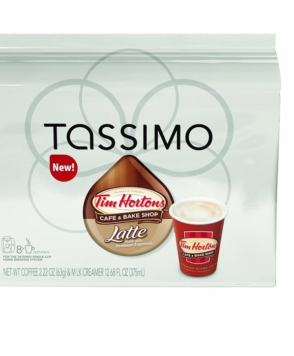 Tassimo Tim Hortons Decaffeinated Coffee T Discs Bag, 4.33 Ounce N5