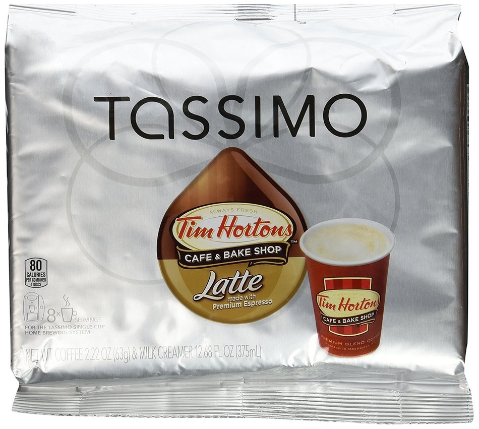 Tassimo Tim Hortons Decaffeinated Coffee T Discs Bag, 4.33 Ounce N8