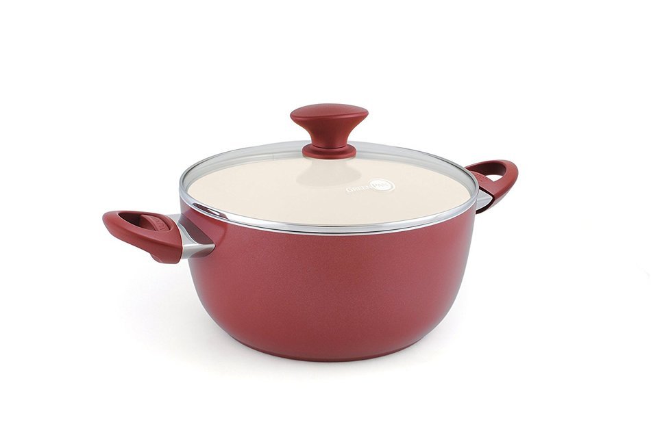 GreenPan Rio 12pc Ceramic Non-Stick Cookware Set, Turquoise N11