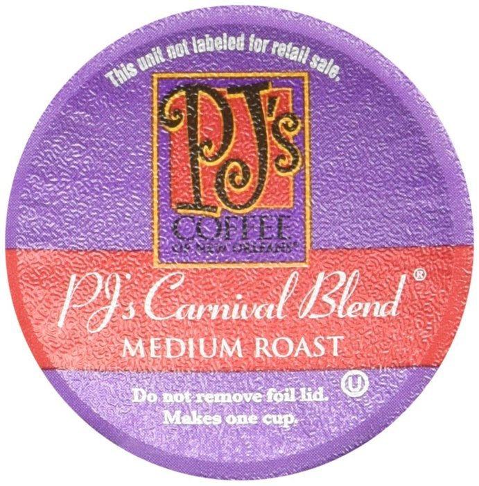 PJ's Coffee - Carnival Blend Single Serve Cups, 12 Count (PACK OF 3)