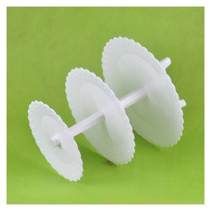 6-Layer Plastic Wedding Cake Stand, Six Floor Commodity Shelf (Free Demolition) N3