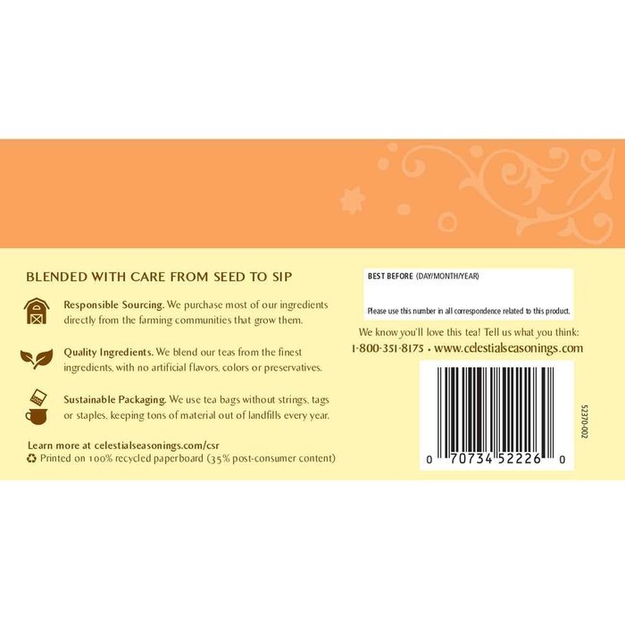 Celestial Seasonings Sleepytime Extra Herbal Tea (Pack of 20) N19