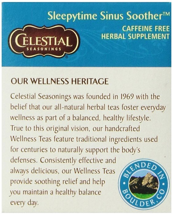 Celestial Seasonings Sleepytime Extra Herbal Tea (Pack of 20) N42