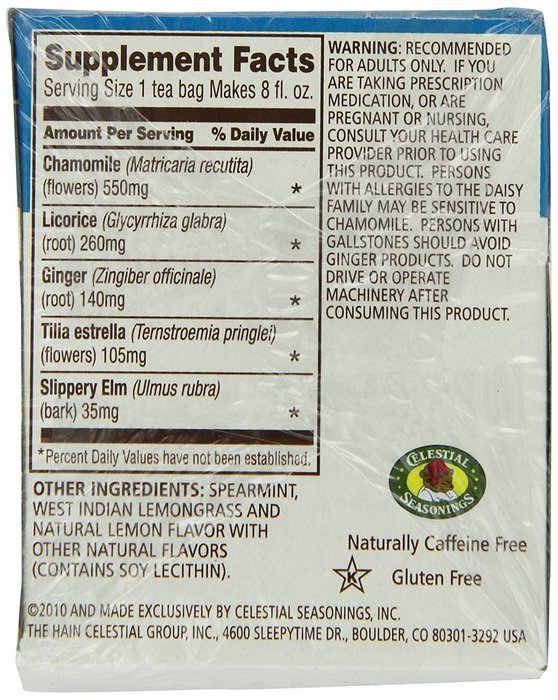 Celestial Seasonings Sleepytime Extra Herbal Tea (Pack of 20) N53
