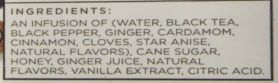 Tazo&reg; Chai Tea Latte Concentrate 32 oz N7