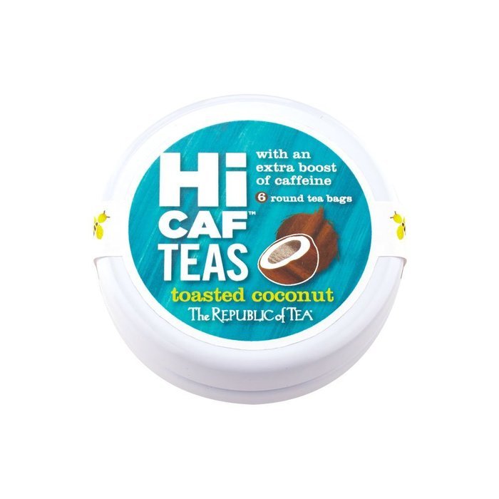 The Republic Of Tea Hicaf Pom-Berry Black Tea, 50 Tea Bags, High Caffeine Pomegranate Blueberry Tea N10