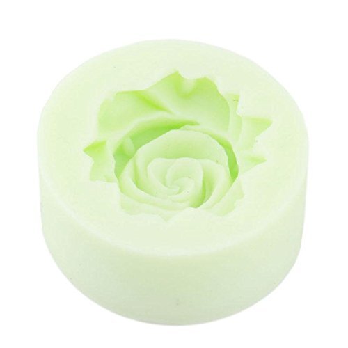 3D Cake Cookie Chocolate Rose Flower Fondant Mold Soap Cutter Modelling Tools 02 N5