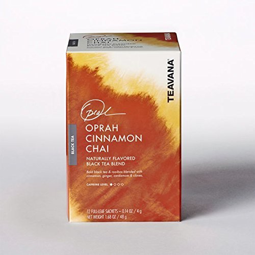 Starbucks Teavana Oprah Cinnamon Chai Full Leaf Sachets 12 Free