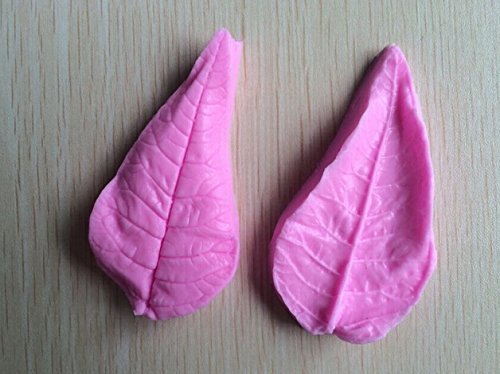 HSE Leaf Shaped Silicone Mold Cake Decoration Fondant Cake 3D Food Grade Silicone Mould-5