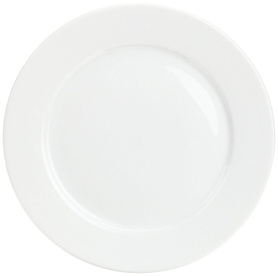 Kitchen Supply 8092 White Porcelain Dessert Plate 8 Inch