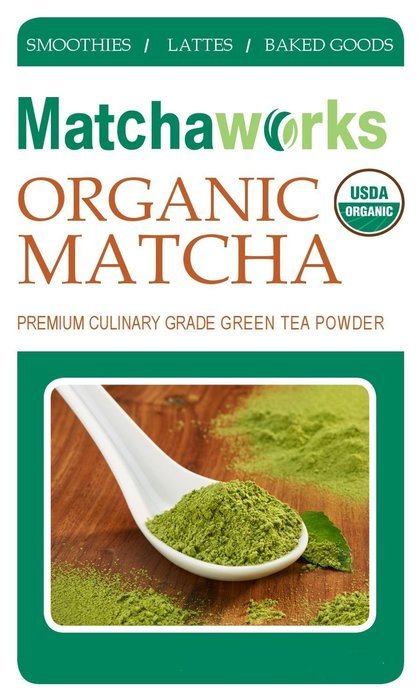 Matchaworks Matcha Green Tea Powder Culinary Grade Raw Organic, 1lb N2