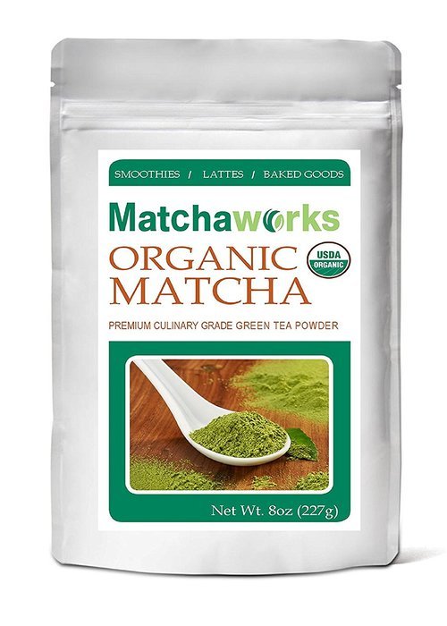 Matchaworks Matcha Green Tea Powder Culinary Grade Raw Organic, 1lb N7