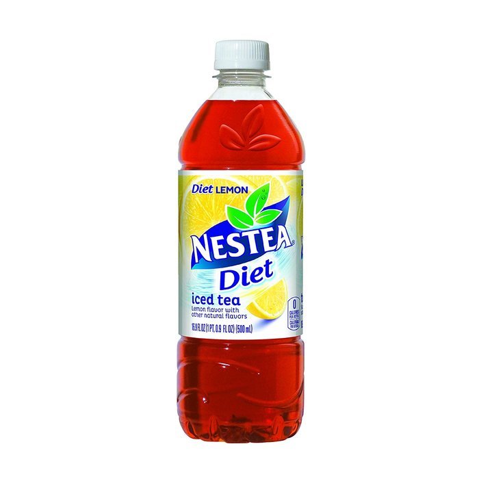NESTEA Iced Tea, Diet Lemon 16.9-ounce plastic bottles ,12 Count N3