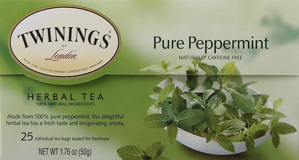Twinings Pure Peppermint Tea, 25 Count