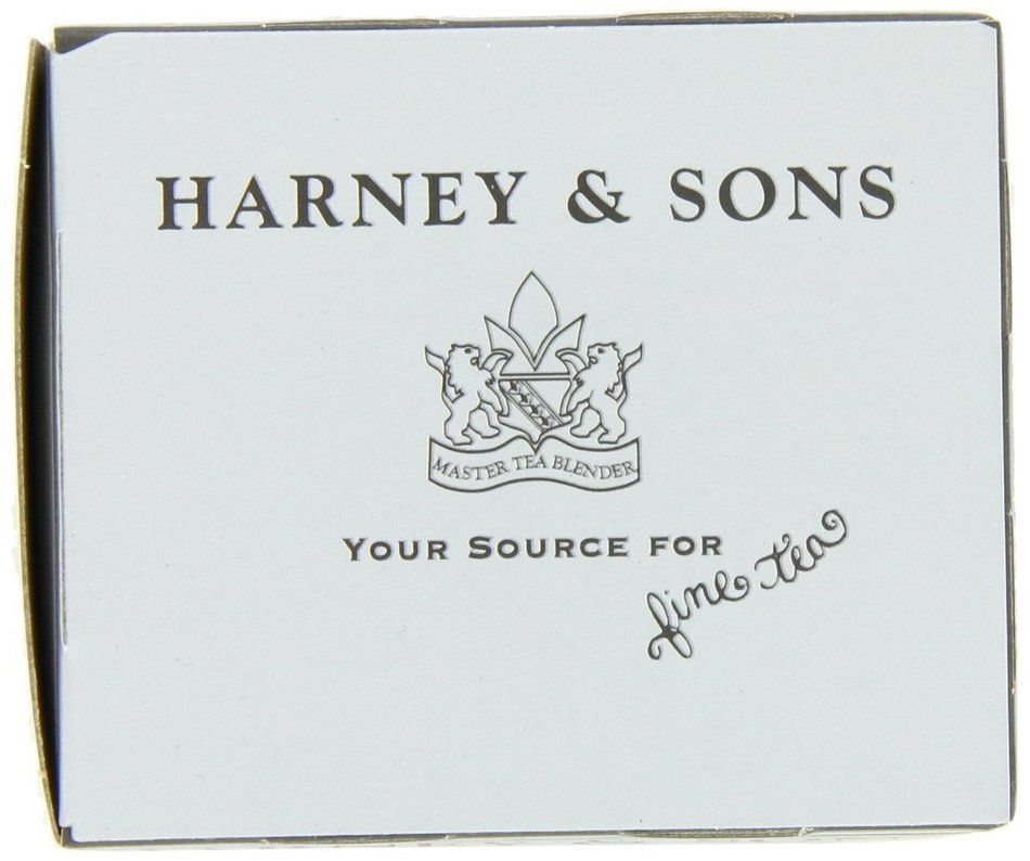 Harney and Sons Organic Tea Bags, English Breakfast, Net Wt. 1.7 Oz, 20 Count N18