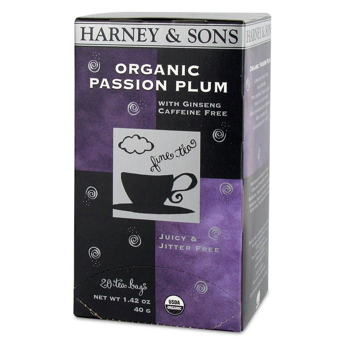 Harney and Sons Organic Tea Bags, English Breakfast, Net Wt. 1.7 Oz, 20 Count N19