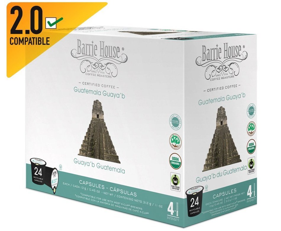 Barrie House SMBC FTO Guatemala Guaya'B Single Cup Capsule, 24 Count N3
