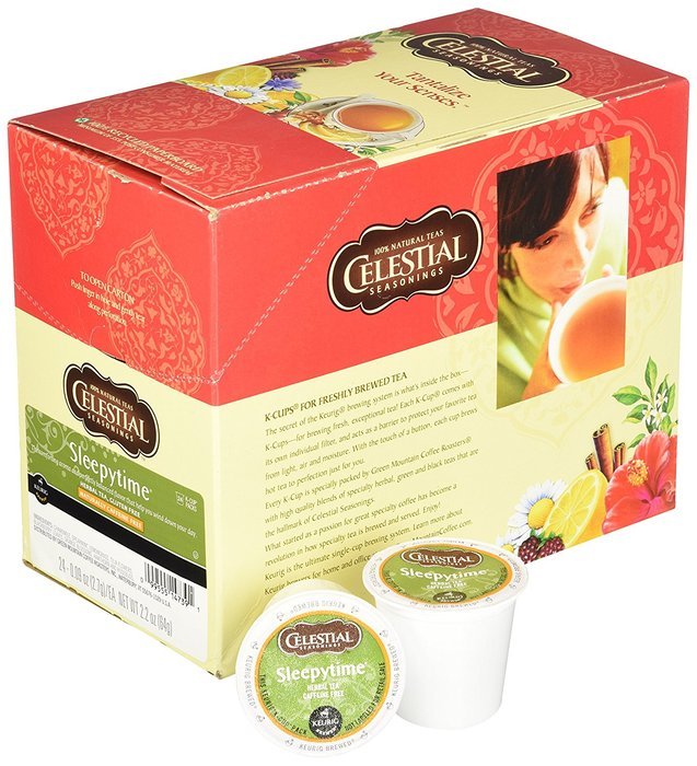Celestial Seasonings Sleepytime Herbal Tea, K-Cup Portion Pack for Keurig K-Cup Brewers, 96 Count N2