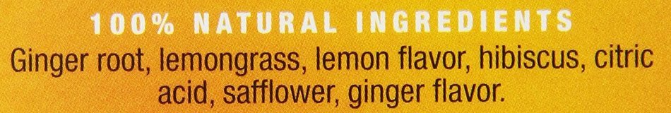 Stash Lemon Ginger Herbal Tea, 20 Tea Bags N4