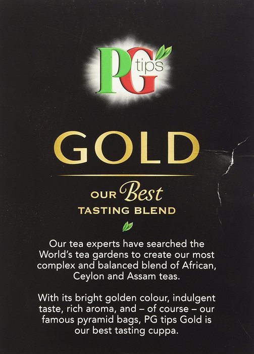 PG Tips Gold Best Tasting Blend (80 Tea Bags) N3