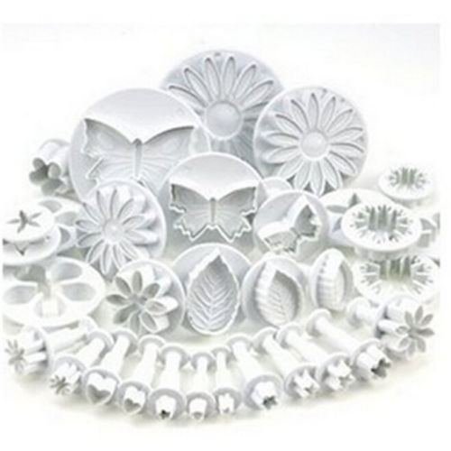 Cake Decorating Supplies33Pcs Fondant Cake Decorating Sugarcraft Plunger Cutter Tools Mold Mould Cookies
