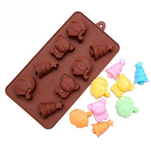 Ice Mould Cake Moulds Bakeware Silicone Christmas Decoration Set Chocolate Molds -Pier 27 N2