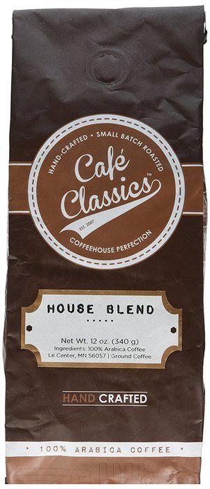 Caf&eacute; Classics Coffee, Jamaican Me Crazy Whole Bean, 12 Ounce