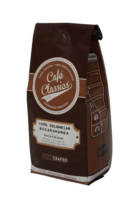 Caf&eacute; Classics Coffee, Jamaican Me Crazy Whole Bean, 12 Ounce N6
