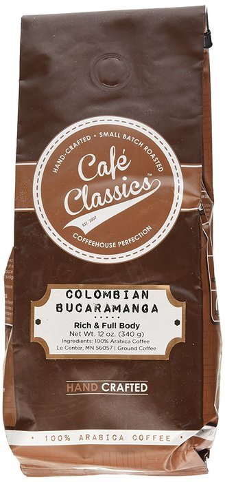 Caf&eacute; Classics Coffee, Jamaican Me Crazy Whole Bean, 12 Ounce N7